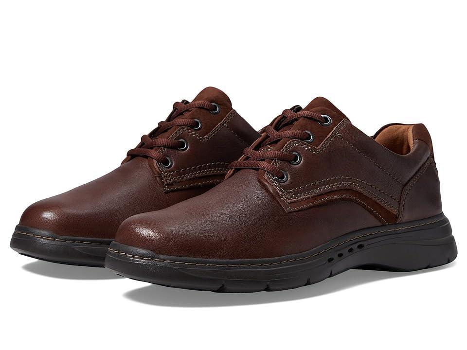 Clarks Un Brawley Pace Tumbled Leather) Men's Shoes Product Image