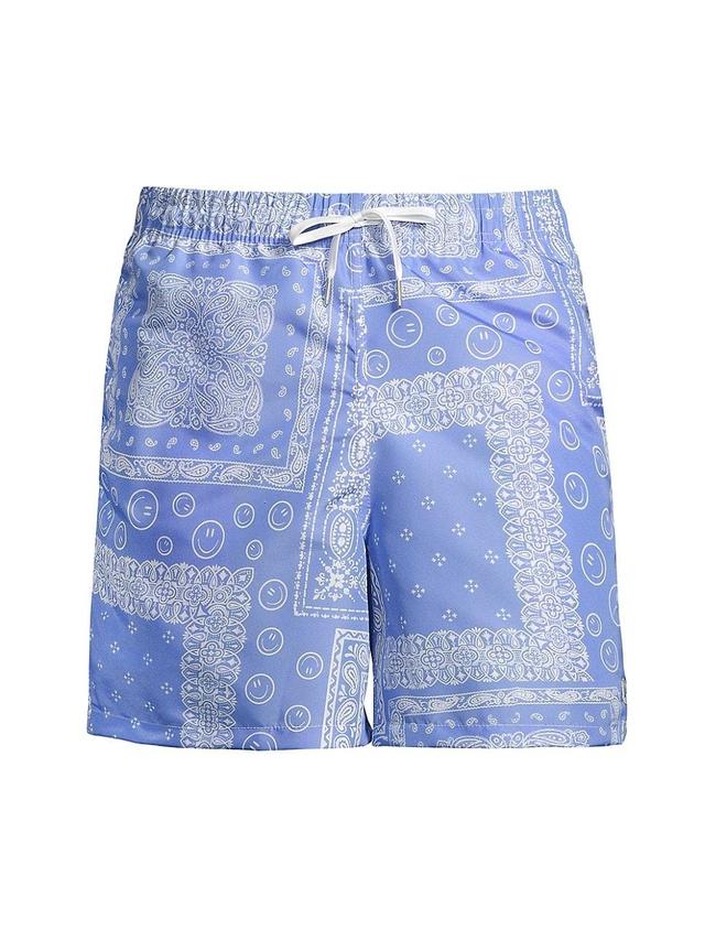 Mens Bandana Swim Shorts Product Image