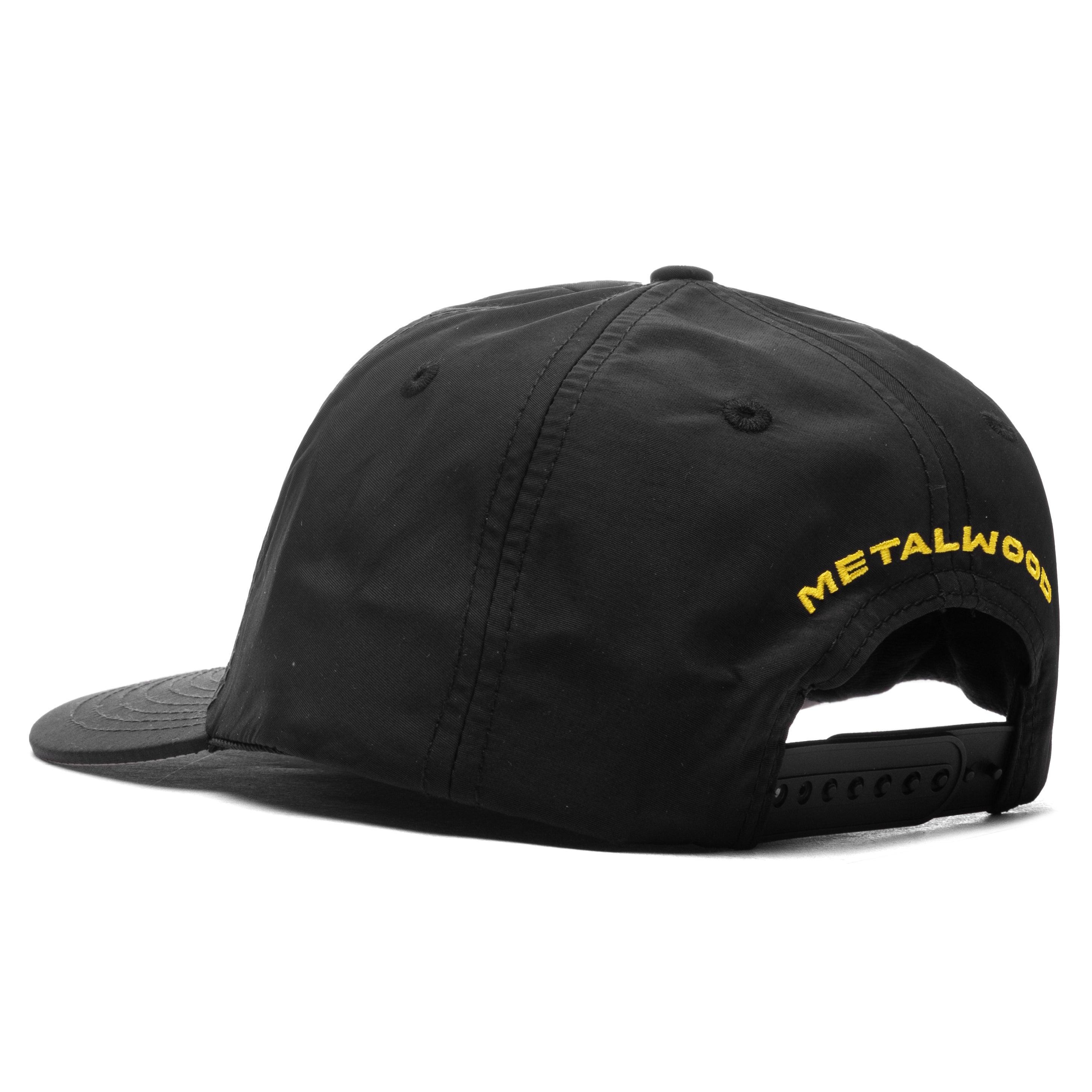 Fore-Tex 5-Panel Snapback Hat - Black Product Image