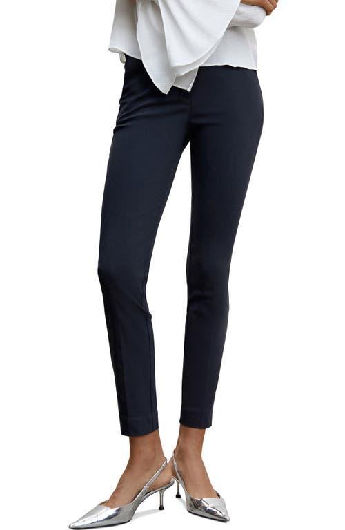 MANGO Stretch Crop Skinny Pants Product Image