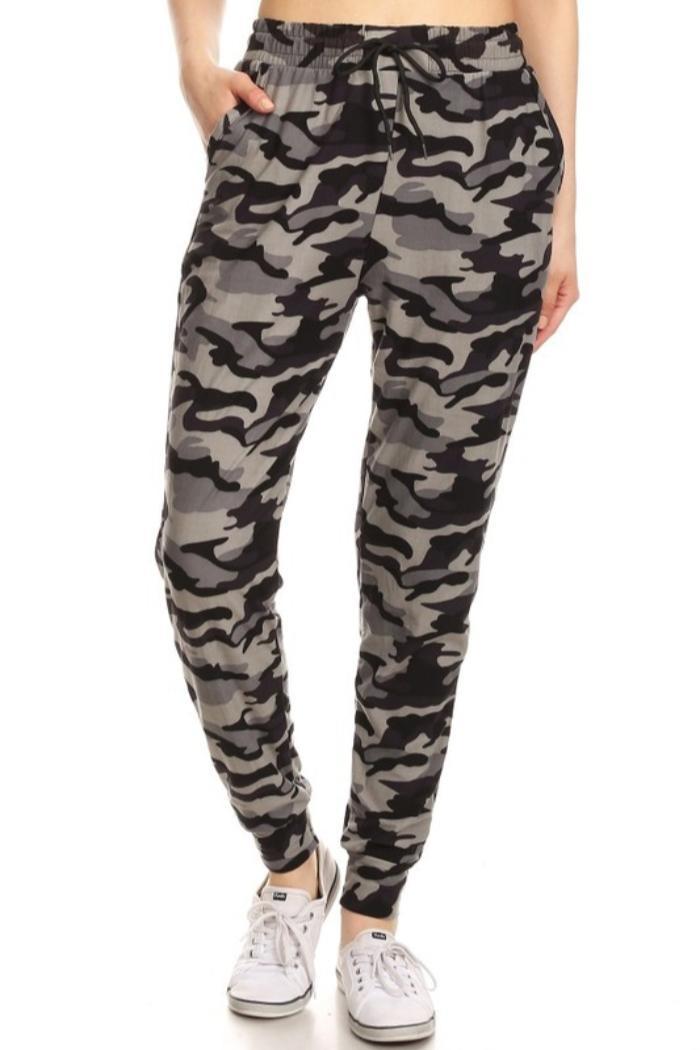 Army Print Joggers Product Image