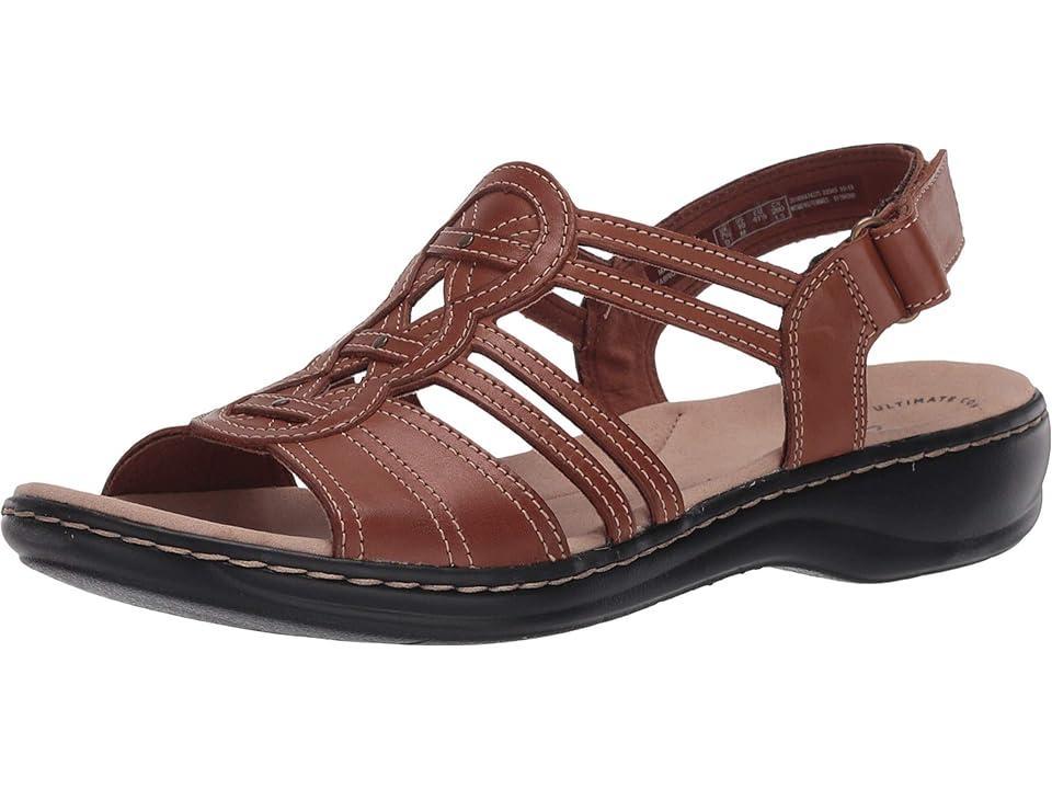 Clarks Leisa Janna Leather) Women's Shoes Product Image