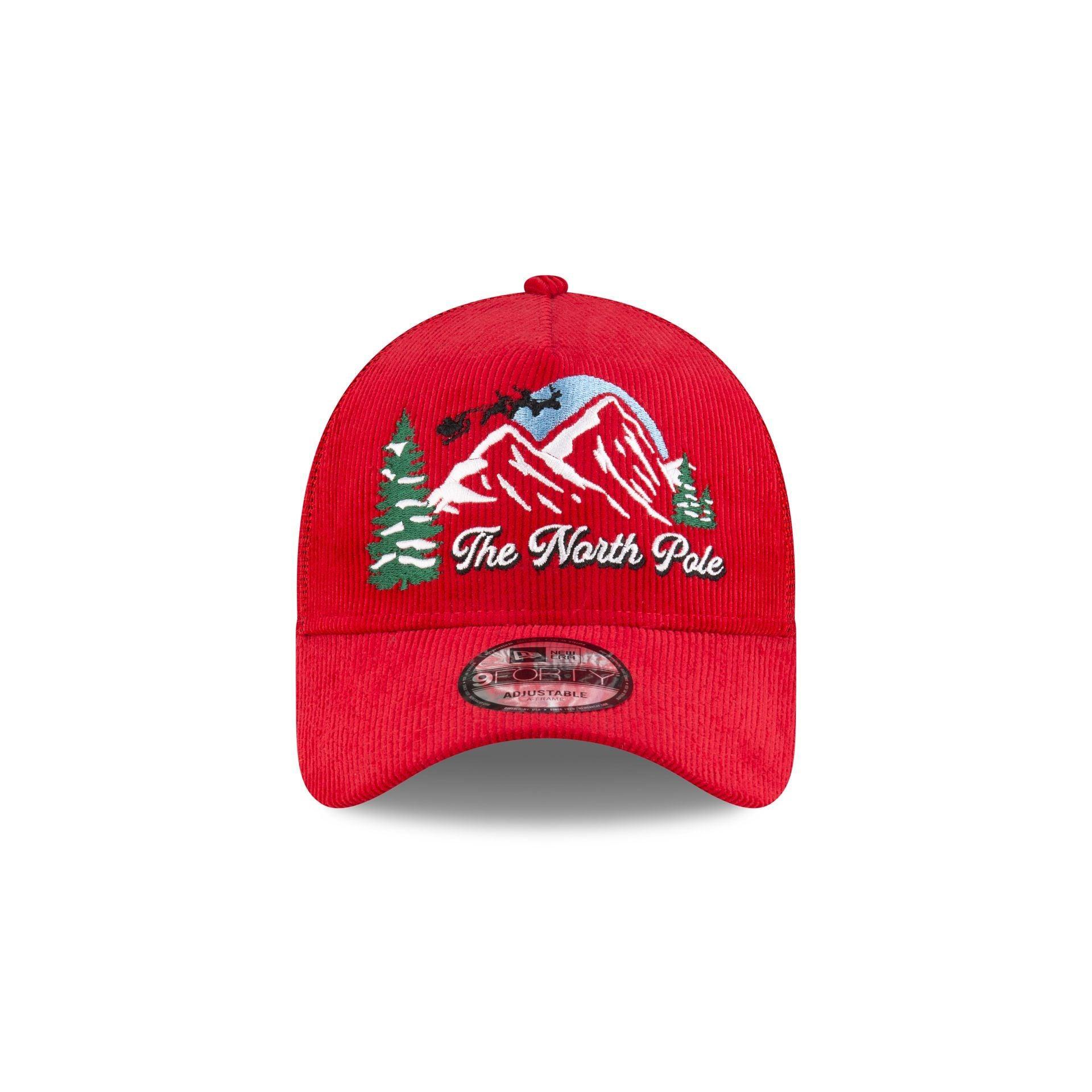 New Era Cap Seasonal Staples North Pole 9FORTY A-Frame Trucker Hat Male Product Image