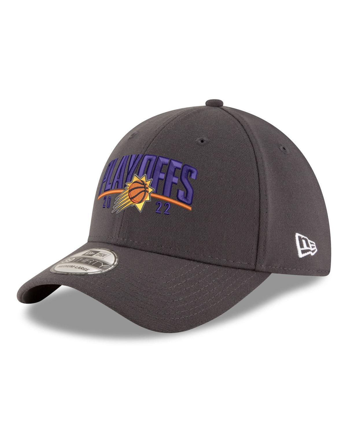 Mens New Era Gray Phoenix Suns 2022 Nba Playoffs Arch 39THIRTY Flex Hat Product Image