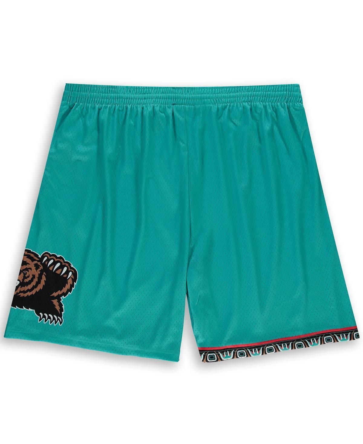 Mens Mitchell & Ness Turquoise Memphis Grizzlies Big & Tall Hardwood Classics Team Swingman Shorts Grz Turquoise A Product Image