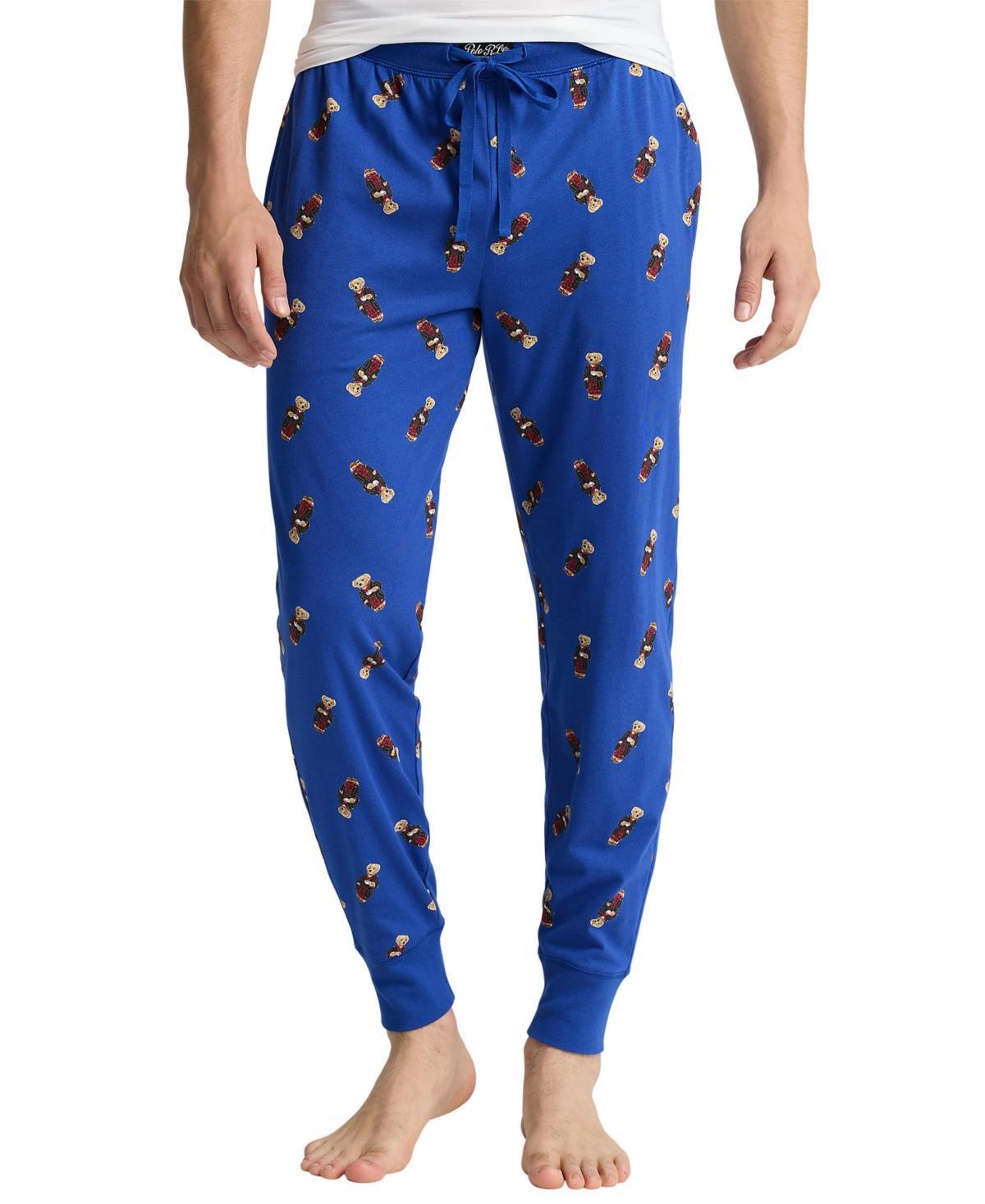 Polo Ralph Lauren Mens Polo Bear Pajama Jogger Pants - MOSS AGATE Product Image