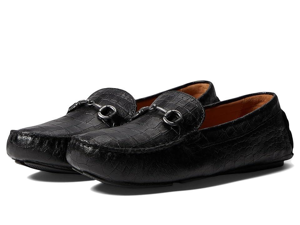 Johnston & Murphy Maggie Bit Croc Embossed Sheepskin) Women's Shoes Product Image