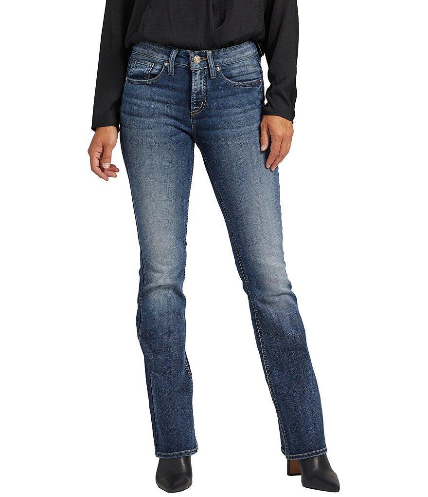 Silver Jeans Co. Suki Slim Mid Rise Bootcut Jeans product image