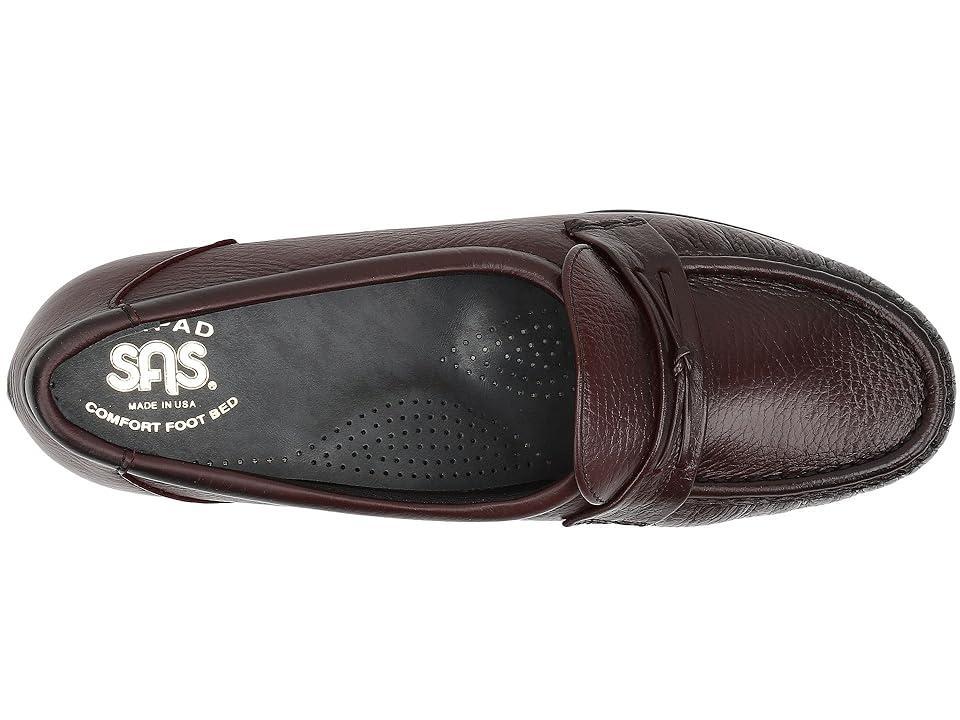 SAS Easier Slip On Loafer (Antique Wine) Women's Shoes Product Image