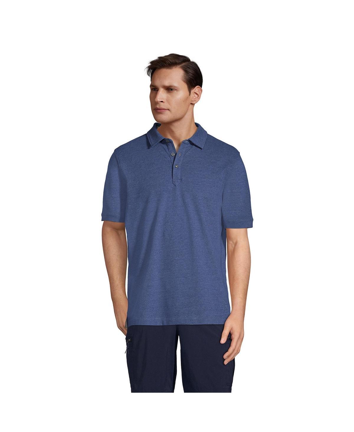 Lands End Mens CoolMax Mesh Short Sleeve Polo Shirt Product Image