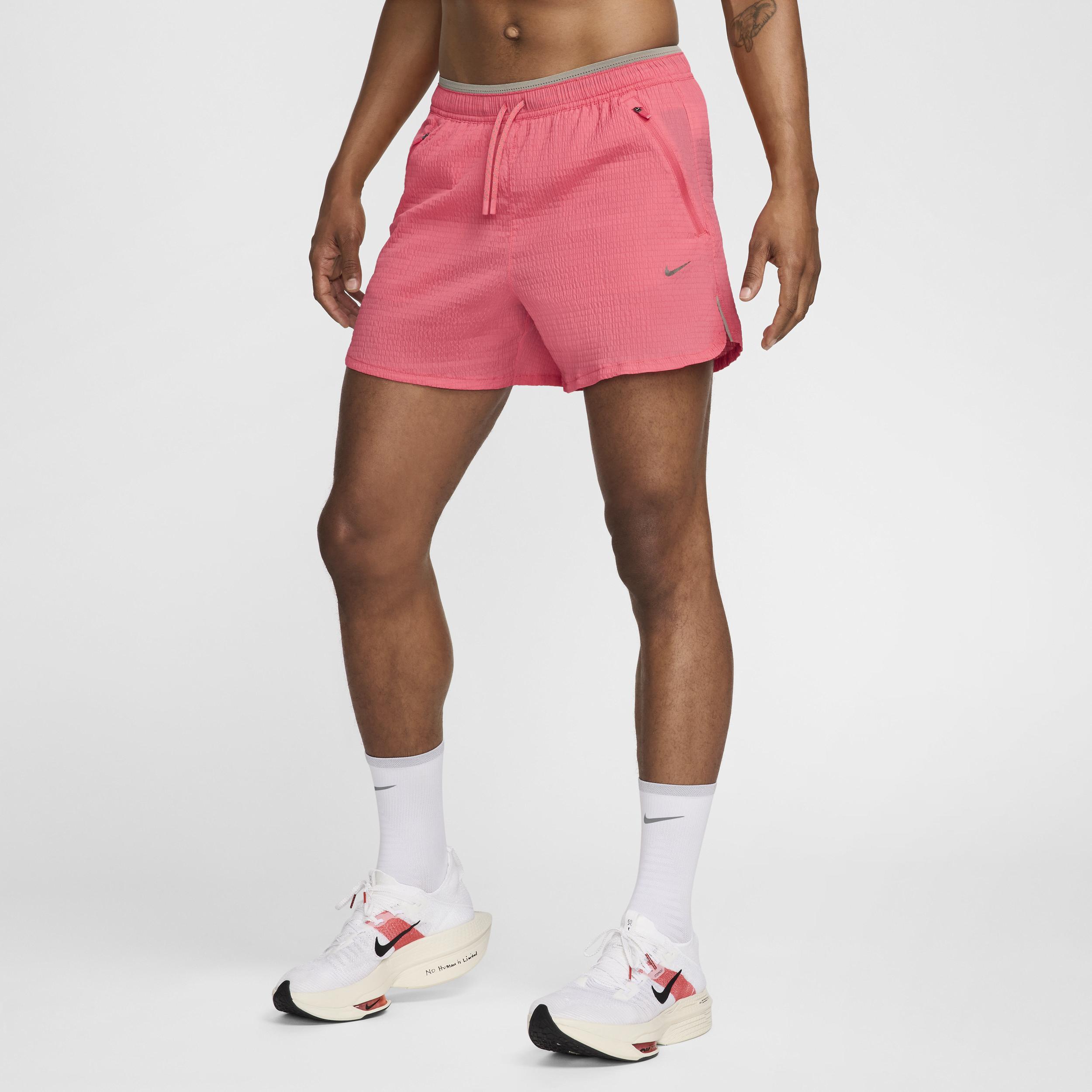 Nike Mens Stride Running Division Dri-FIT 5 Brief-Lined Running Shorts Product Image