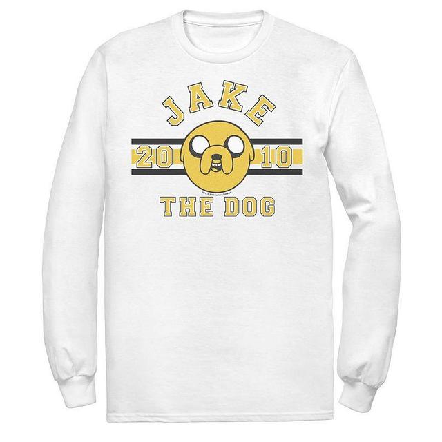 Mens Adventure time Jake The Dog 2010 Head Shot Long Sleeve Tee Product Image