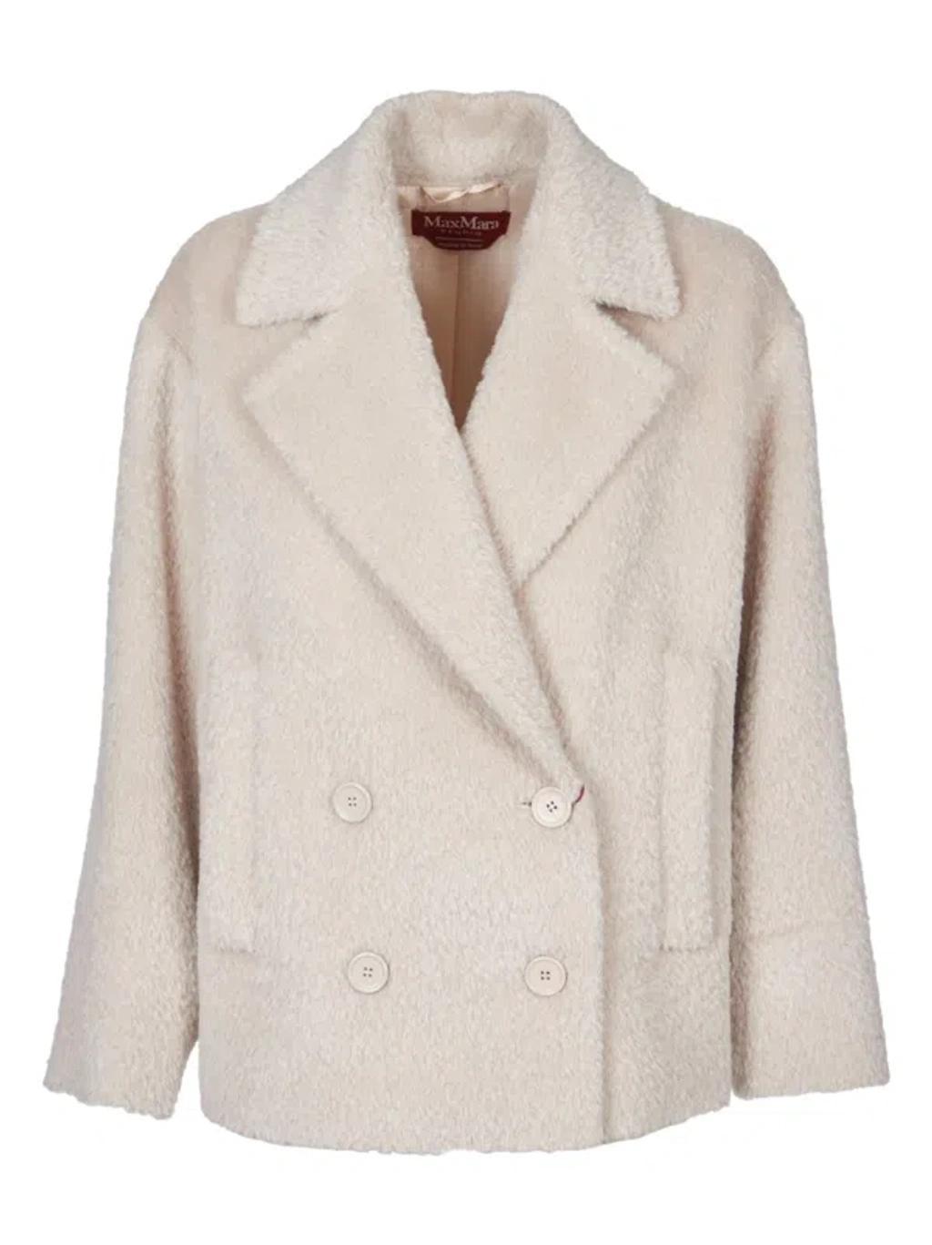 MAX MARA Jacket In Beige Product Image