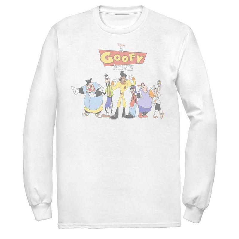 Mens Disney A Goofy Movie Group Shot Logo Tee Product Image