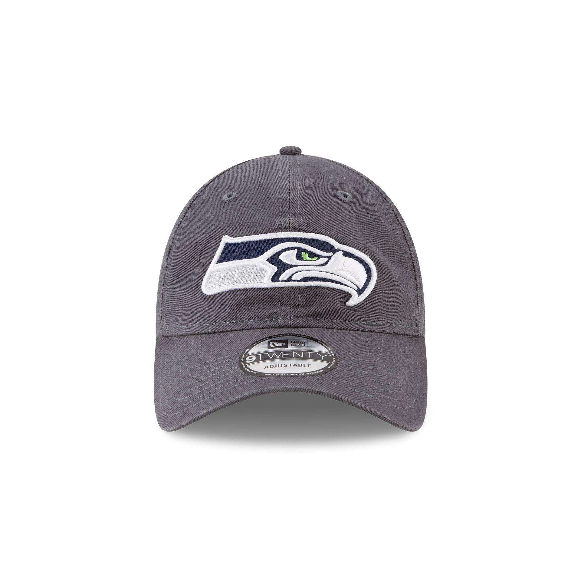 Seattle Seahawks NFL Core Classic Graphite 9TWENTY Adjustable Hat Male Product Image