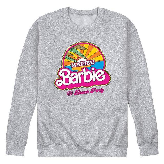 Mens Barbie Malibu Barbie Fleece Sweatshirt Blue Product Image