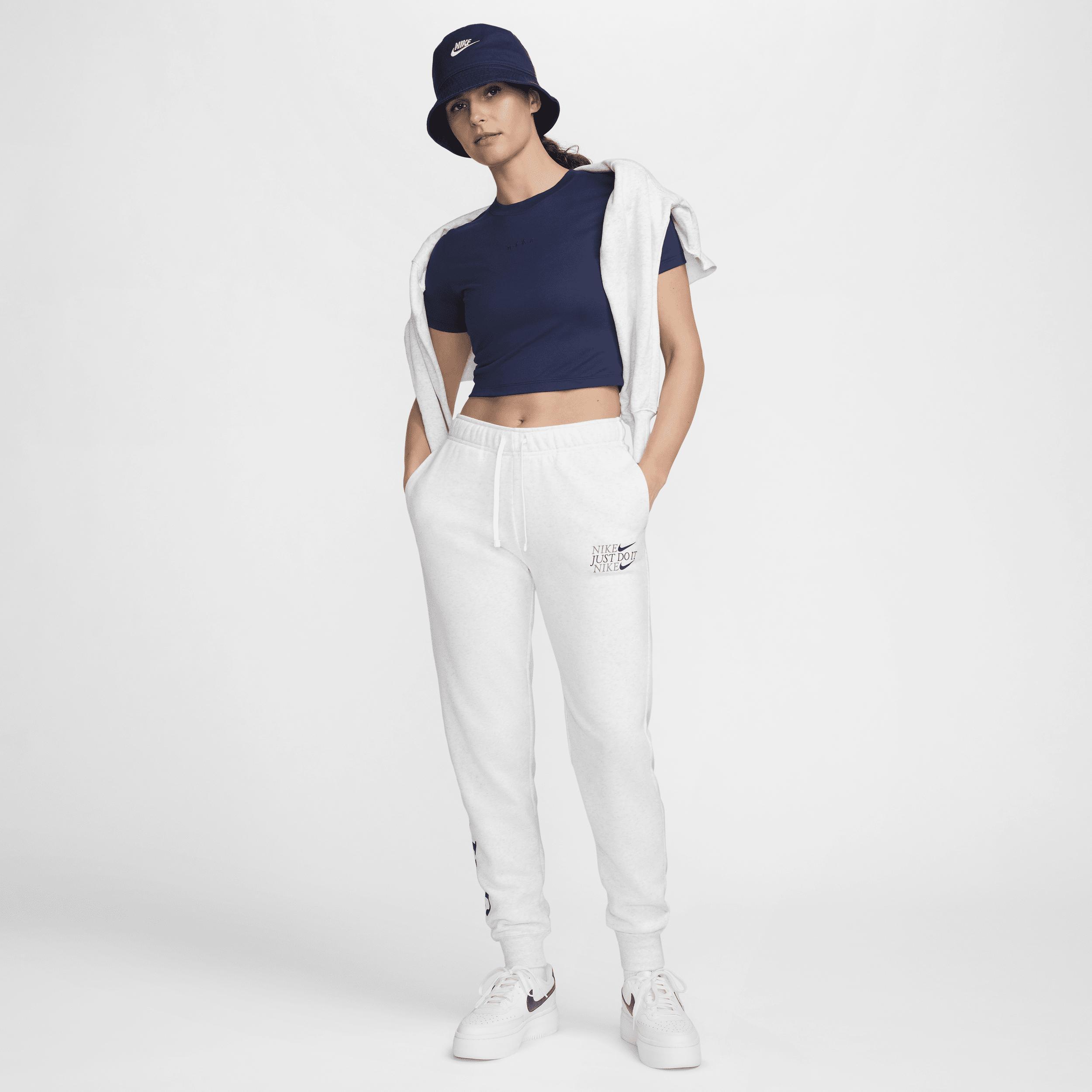 Women's Nike Sportswear Club Fleece Mid-Rise Jogger Pants Product Image