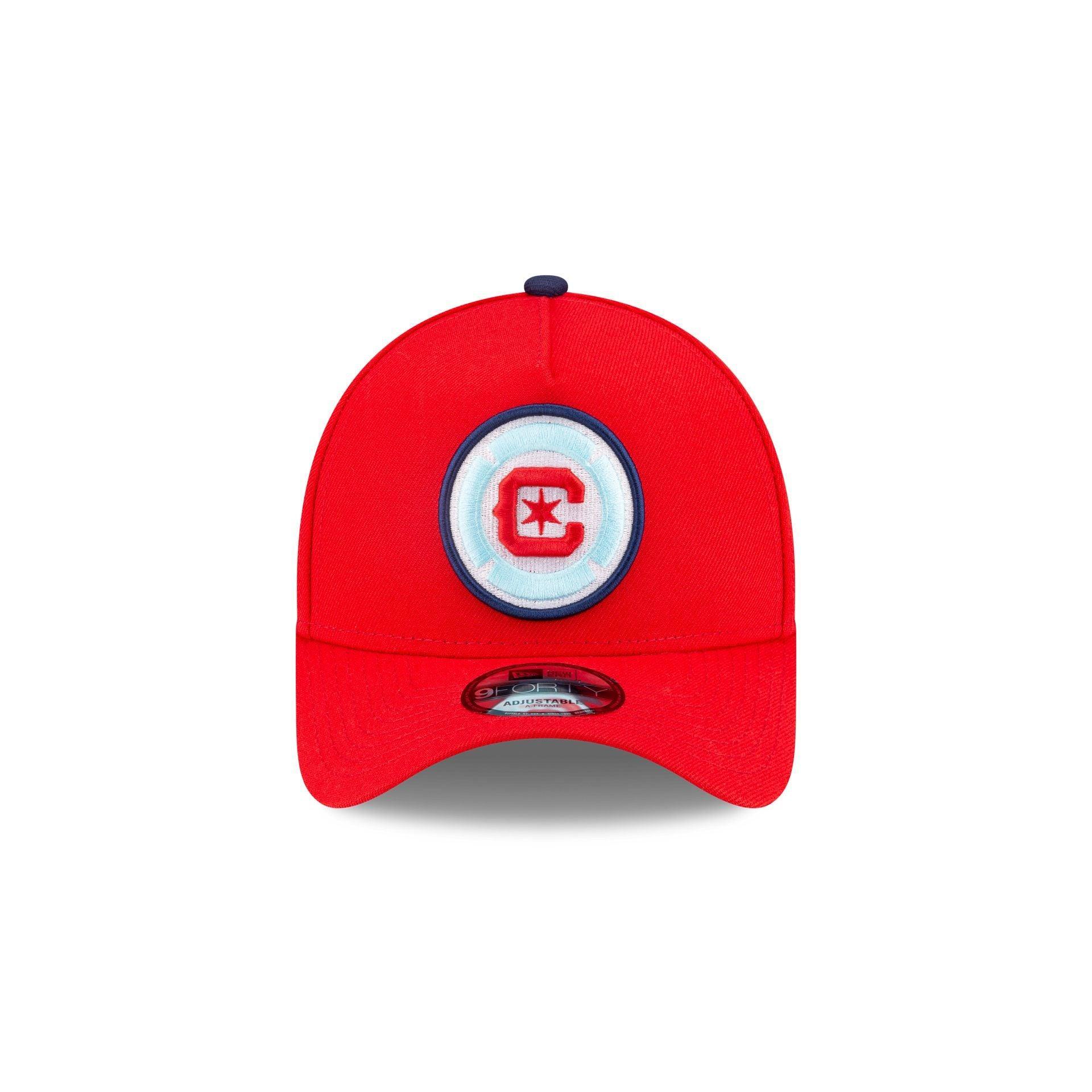 Chicago Fire 2024 MLS Kickoff 9FORTY A-Frame Snapback Hat Male Product Image