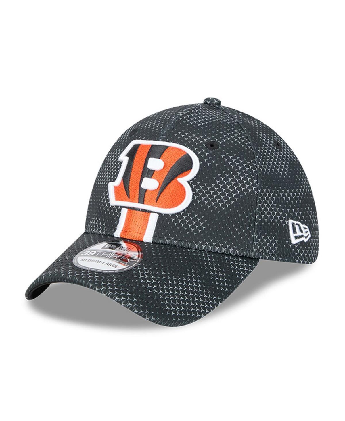 New Era Mens Black Cincinnati Bengals 2024 Sideline 39THIRTY Flex Hat Product Image