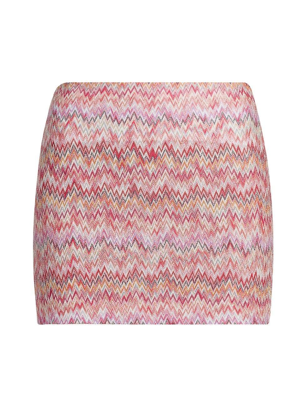 Womens Chaos Zig Zag Miniskirt Product Image