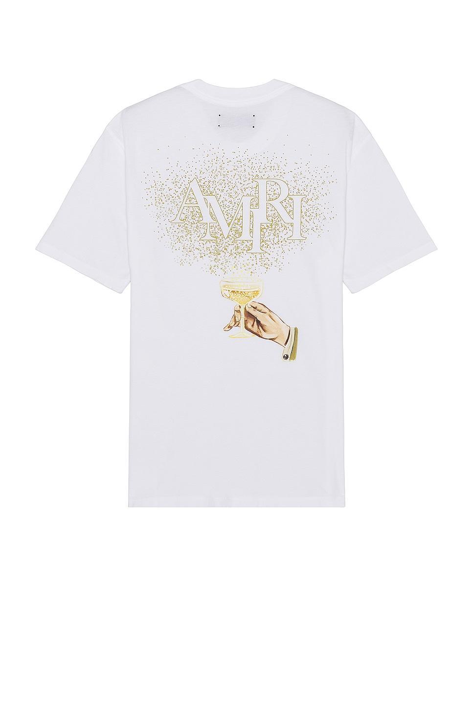 Amiri Champagne Tee White. (also in ). Product Image