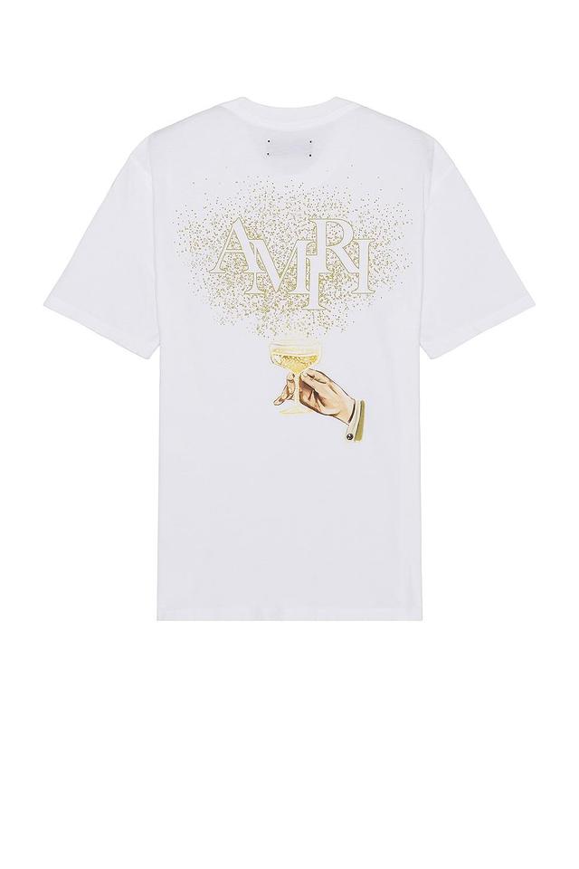 Amiri Champagne Tee White. (also in L, M, S). Product Image