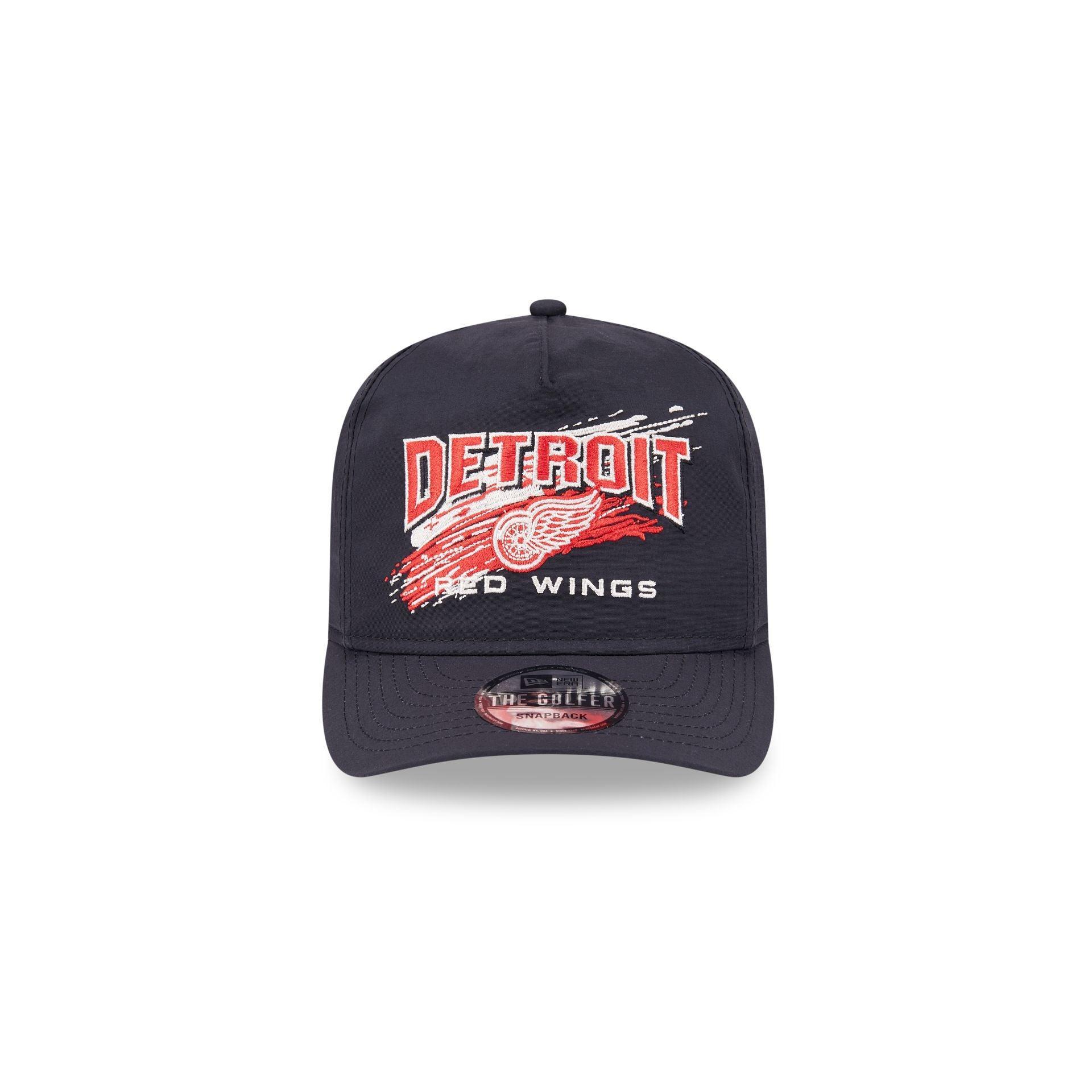 Detroit Red Wings Throwback Brush Golfer Hat Male Product Image