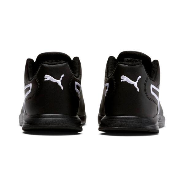 PUMA Ella Lace Up Women's Shoes in Black/White Product Image