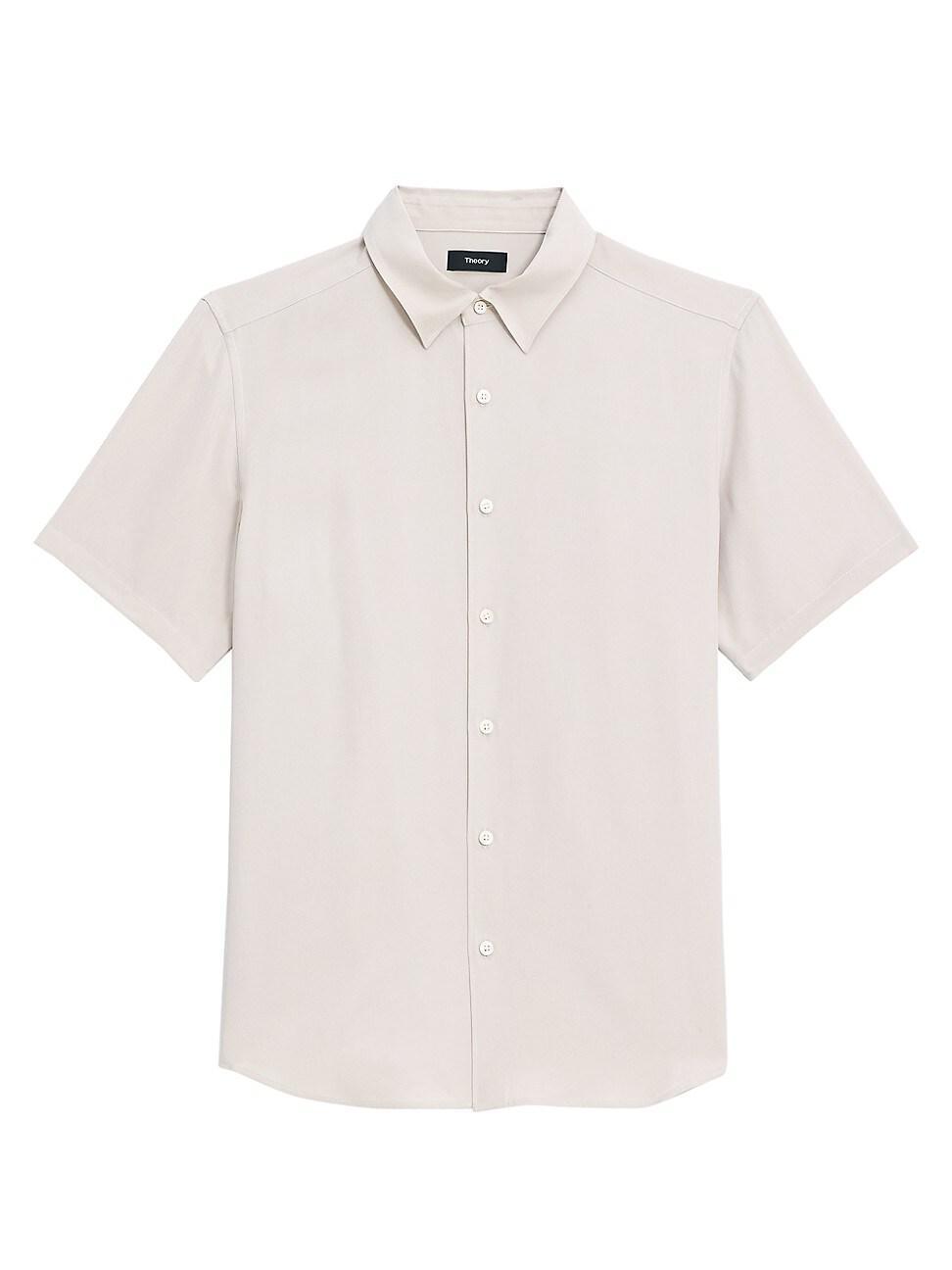 Mens Irving Fluid Lyocell Short-Sleeve Shirt Product Image