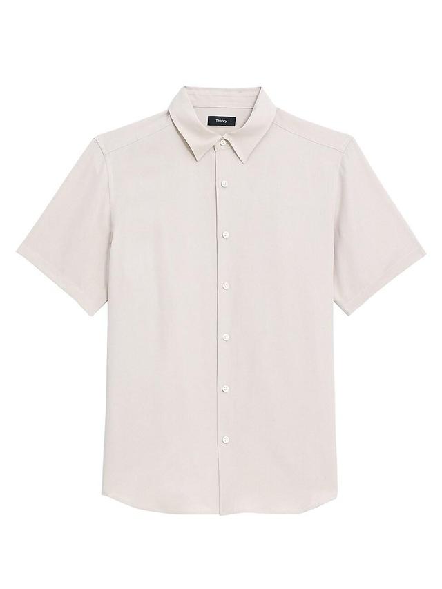 Mens Irving Fluid Lyocell Short-Sleeve Shirt Product Image