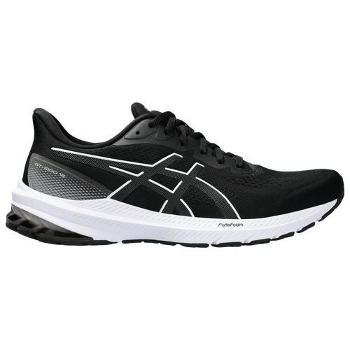 ASICS Mens ASICS GT-1000 12 - Mens Running Shoes Black/White Product Image