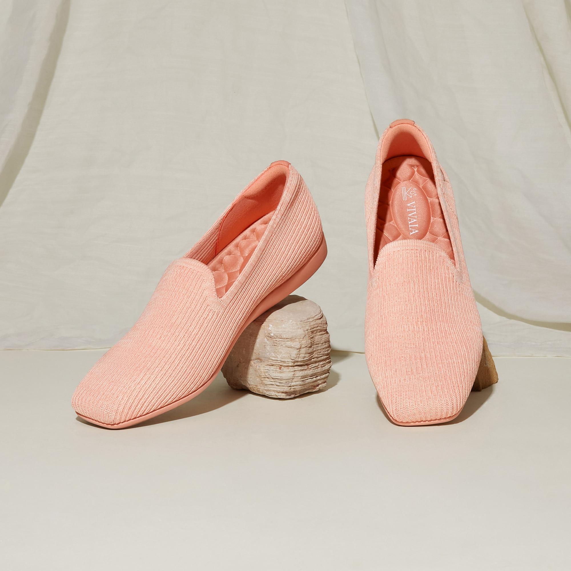 Water-Repellent Square-Toe Loafers (Samantha Walker) Product Image