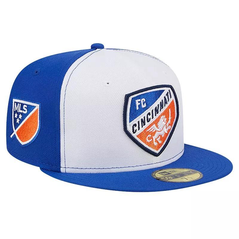 Mens New Era /Blue FC Cincinnati 2024 Kick Off Collection 59FIFTY Fitted Hat Product Image