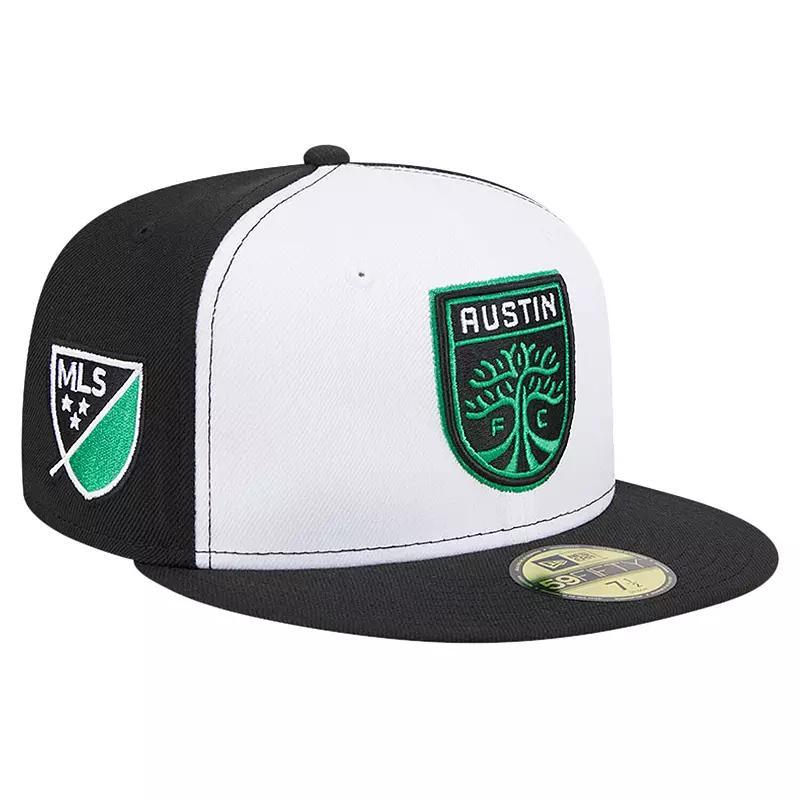 Mens New Era White Austin Fc 2024 Kick Off Collection 59FIFTY Fitted Hat - White Product Image