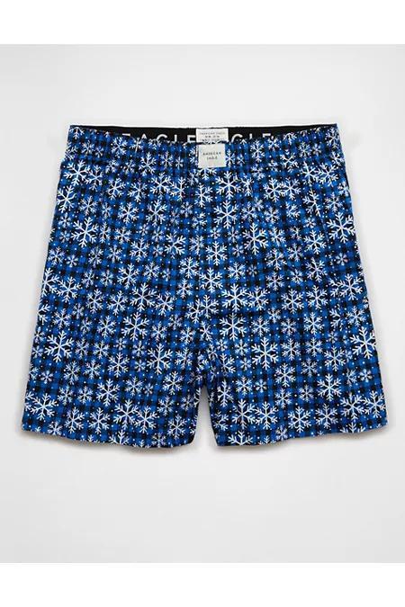 AEO Plaid Stretch Boxer Short Men's Product Image