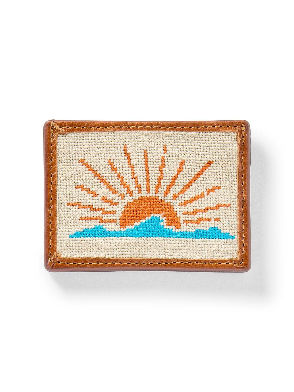 Sun And Waves Card Case - Sun And Wave Product Image