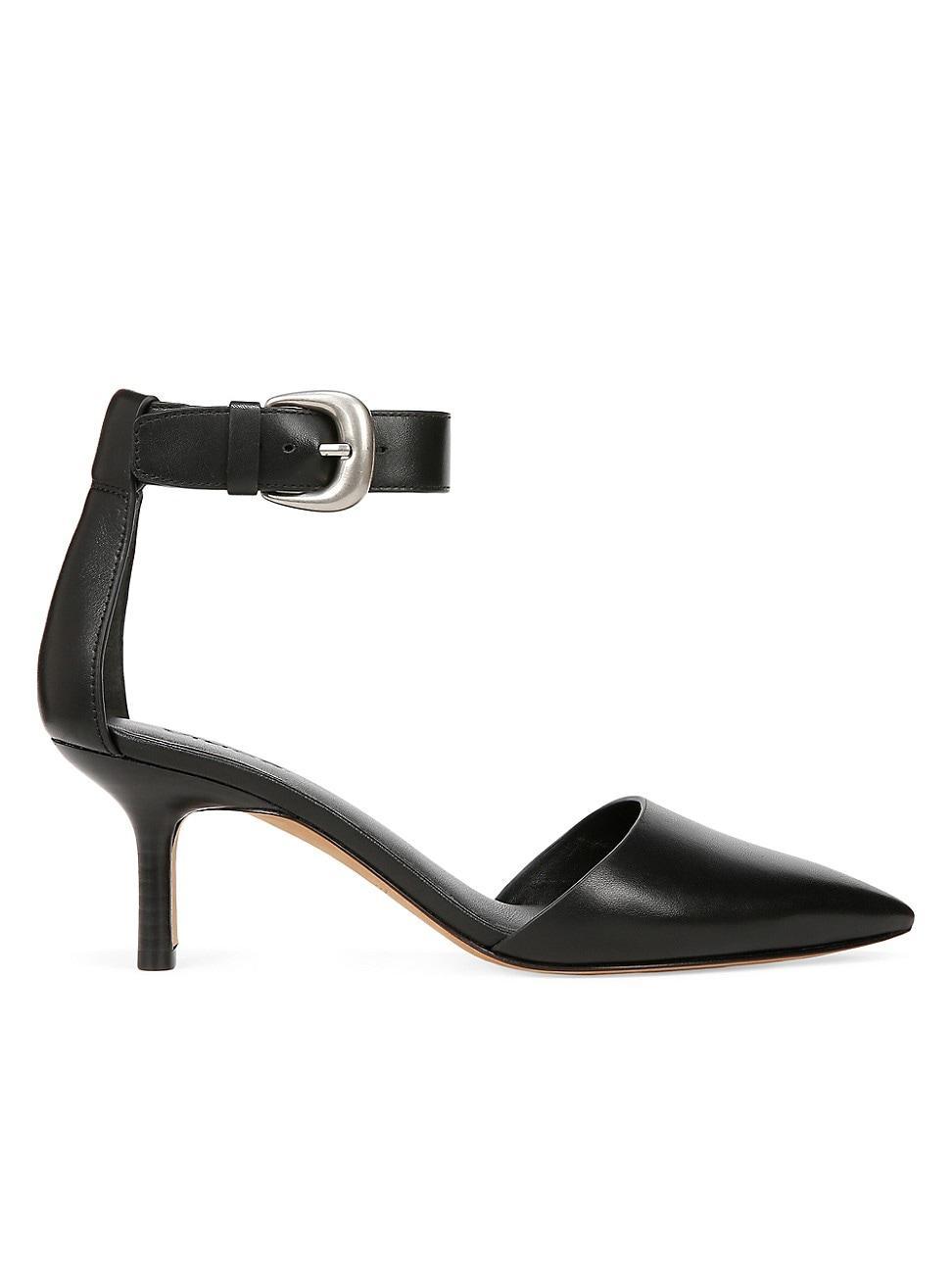 Vince Perri Ankle Strap Pointed Toe Pump Product Image