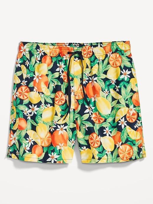 Printed Swim Trunks --7-inch inseam Product Image