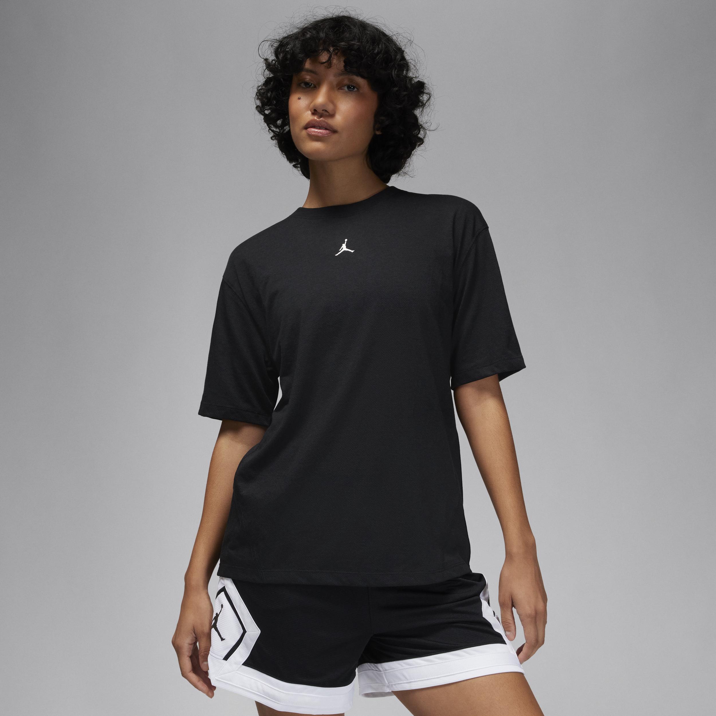 Jordan Womens Jordan SPT Diamond Top - Womens Black product image