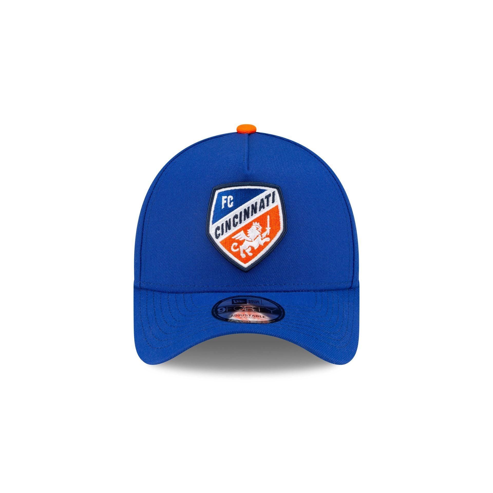 FC Cincinnati 2024 MLS Kickoff 9FORTY A-Frame Snapback Hat Male Product Image