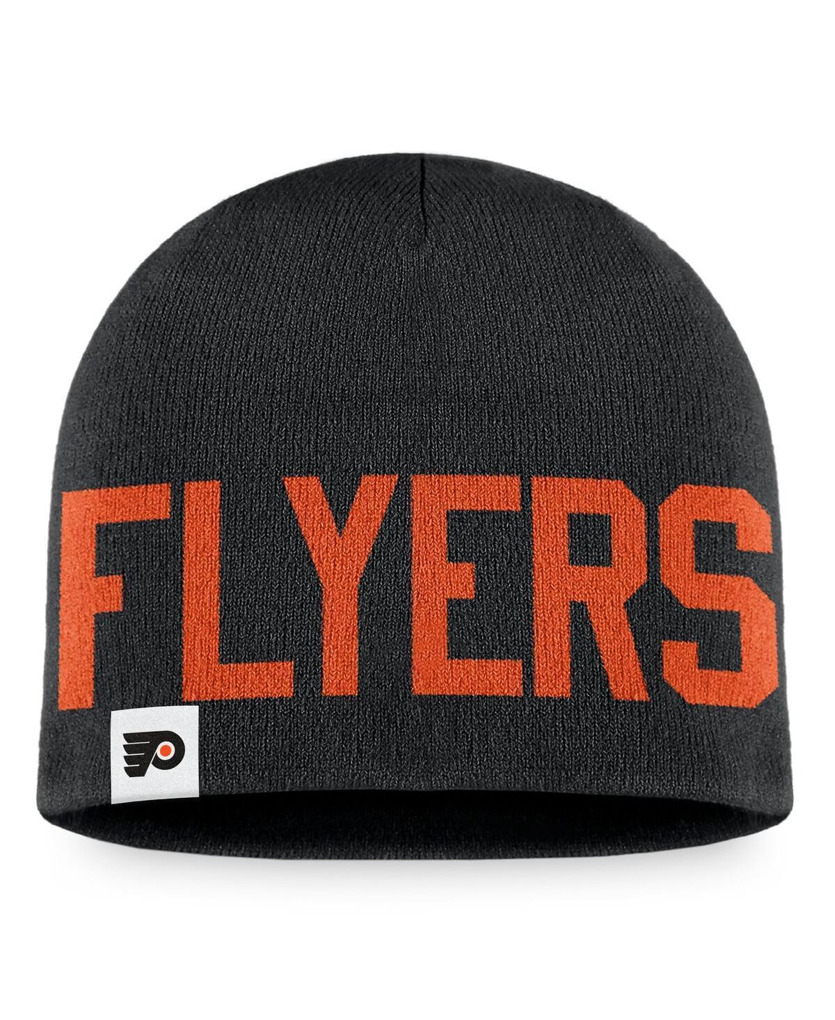 Mens Fanatics Branded Black Philadelphia Flyers 2024 NHL Stadium Series Knit Hat Product Image