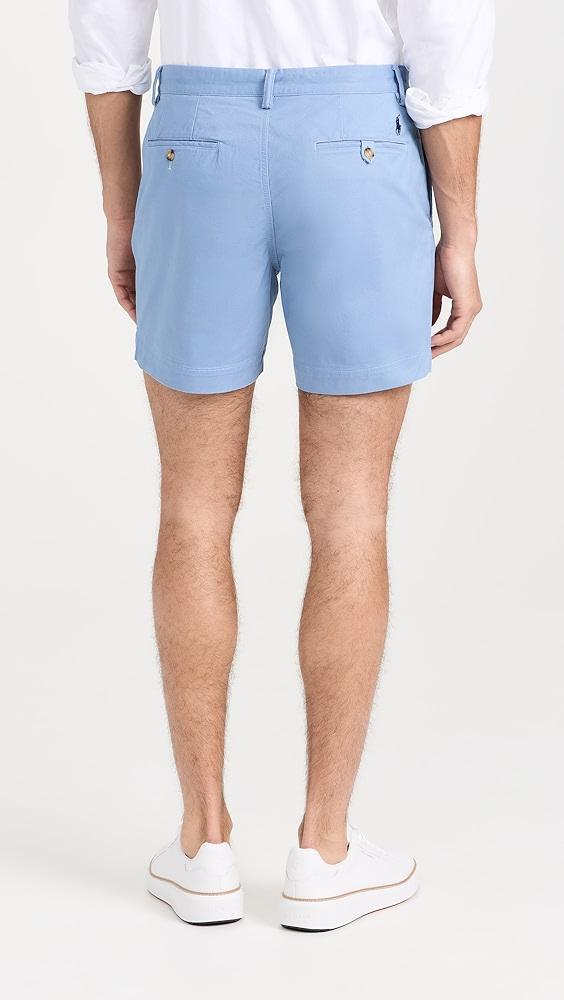 Polo Ralph Lauren Classic Fit Stretch Chino Shorts 6" | Shopbop Product Image