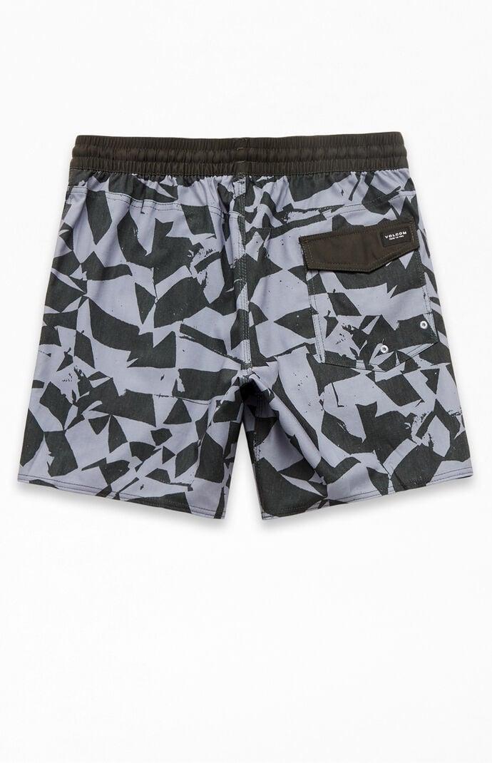 Volcom Mens Eco Center 7 Swim Trunks - Product Image