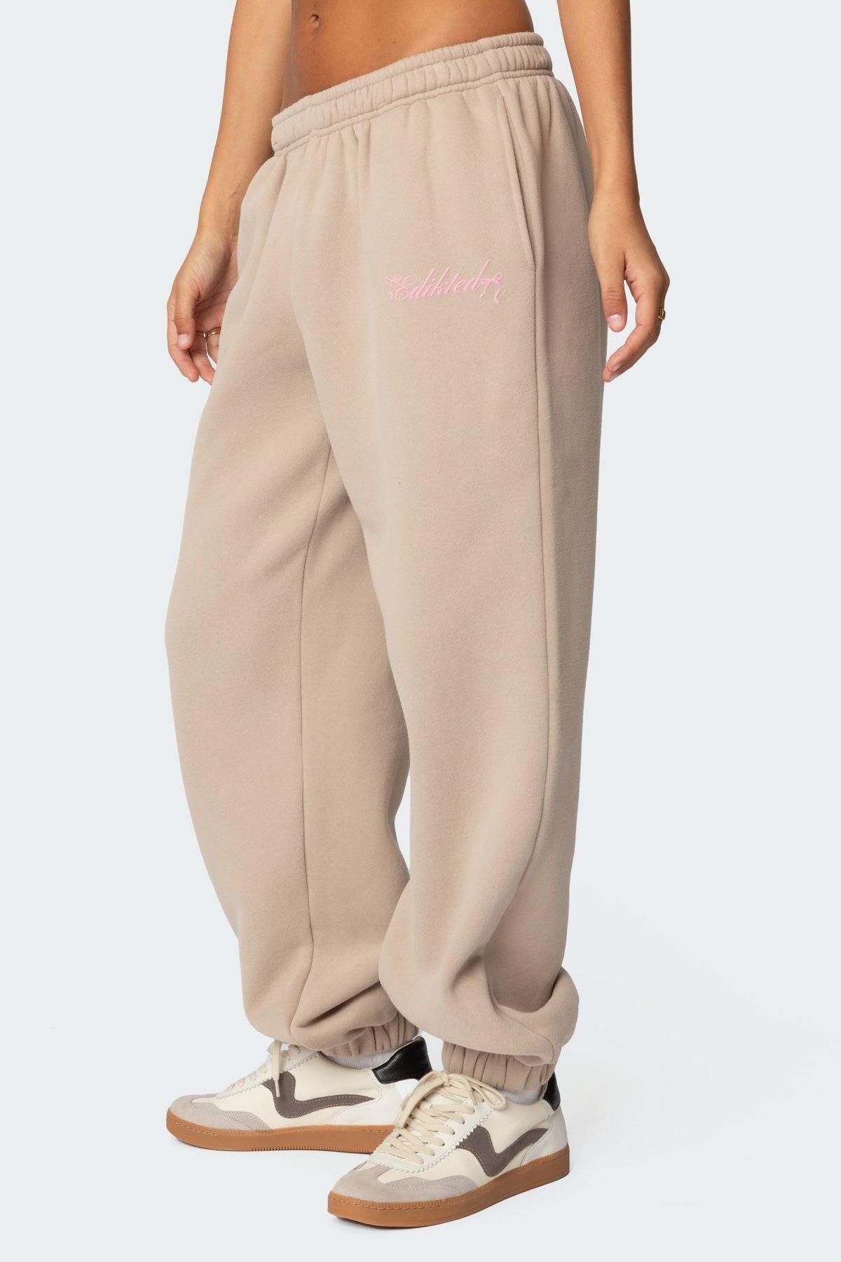 Sasha Bow Detail Sweatpants Product Image