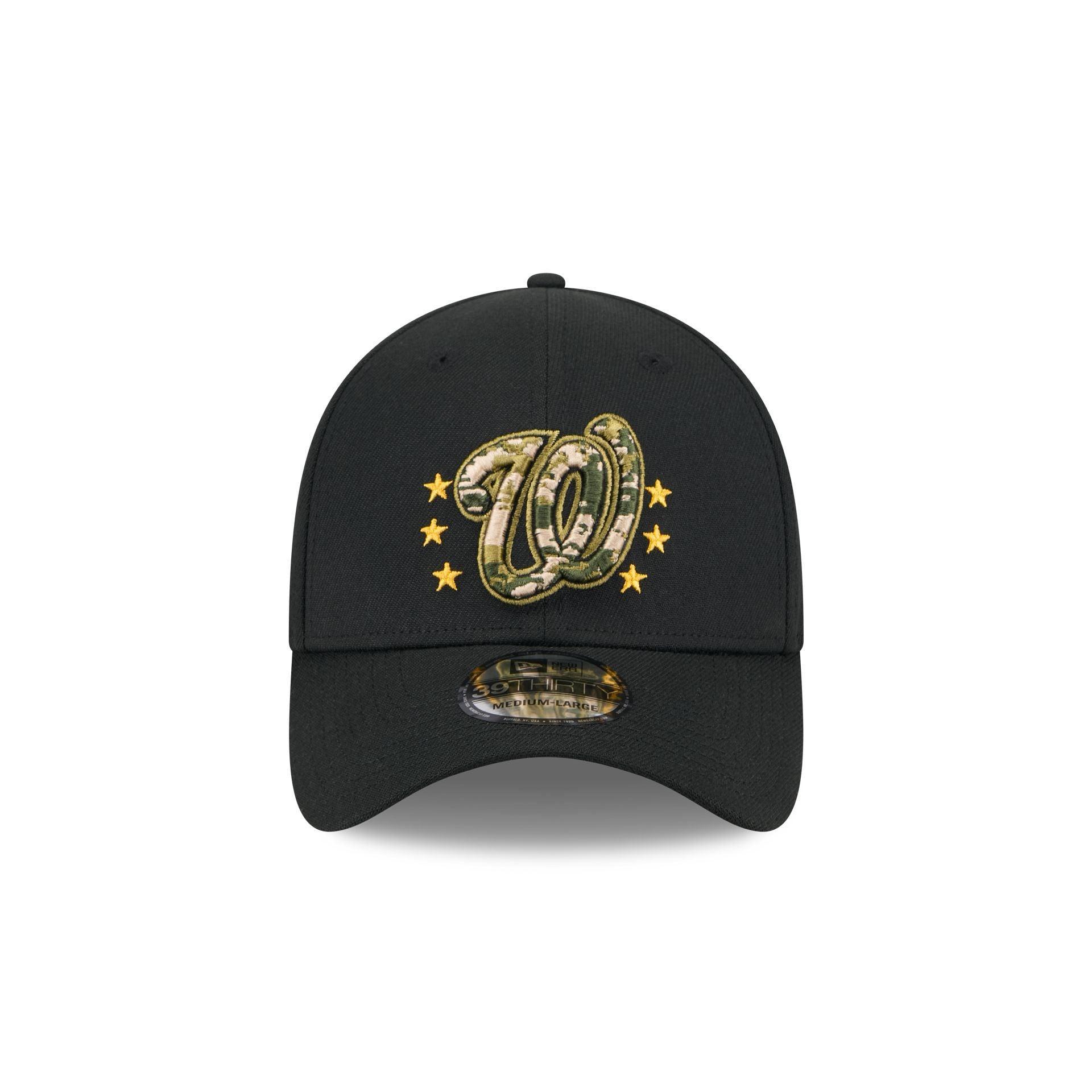 Washington Nationals Armed Forces Day 2024 39THIRTY Stretch Fit Hat Male Product Image