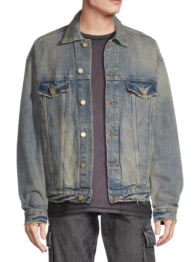 Oversize Vintage Denim Jacket Product Image