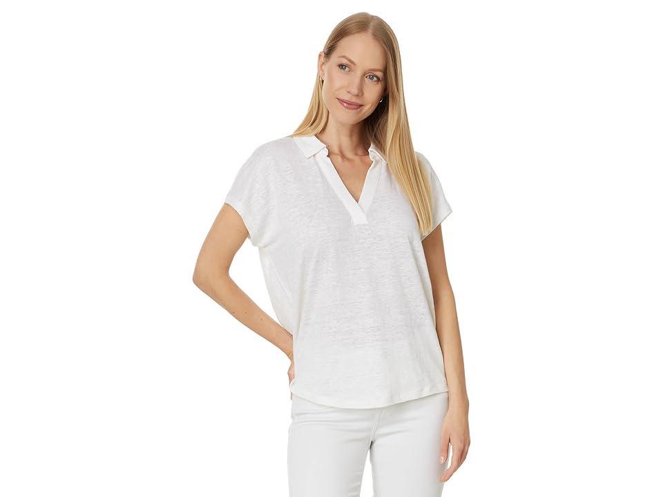 Tommy Bahama Linnea Johnny Collar SS Tee Women's Clothing Product Image