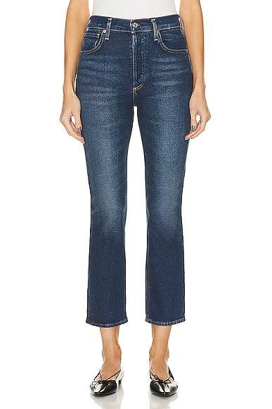 Citizens of Humanity Jolene High Rise Vintage Slim in Blue Product Image