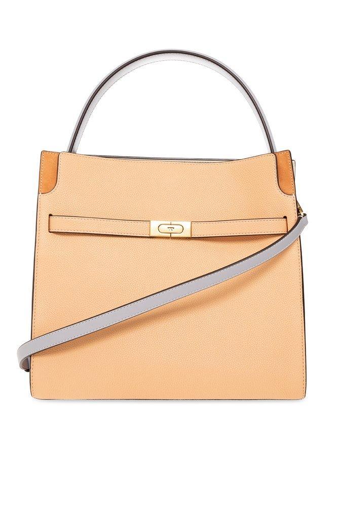 TORY BURCH Lee Radziwill Tote Bag In Orange Product Image