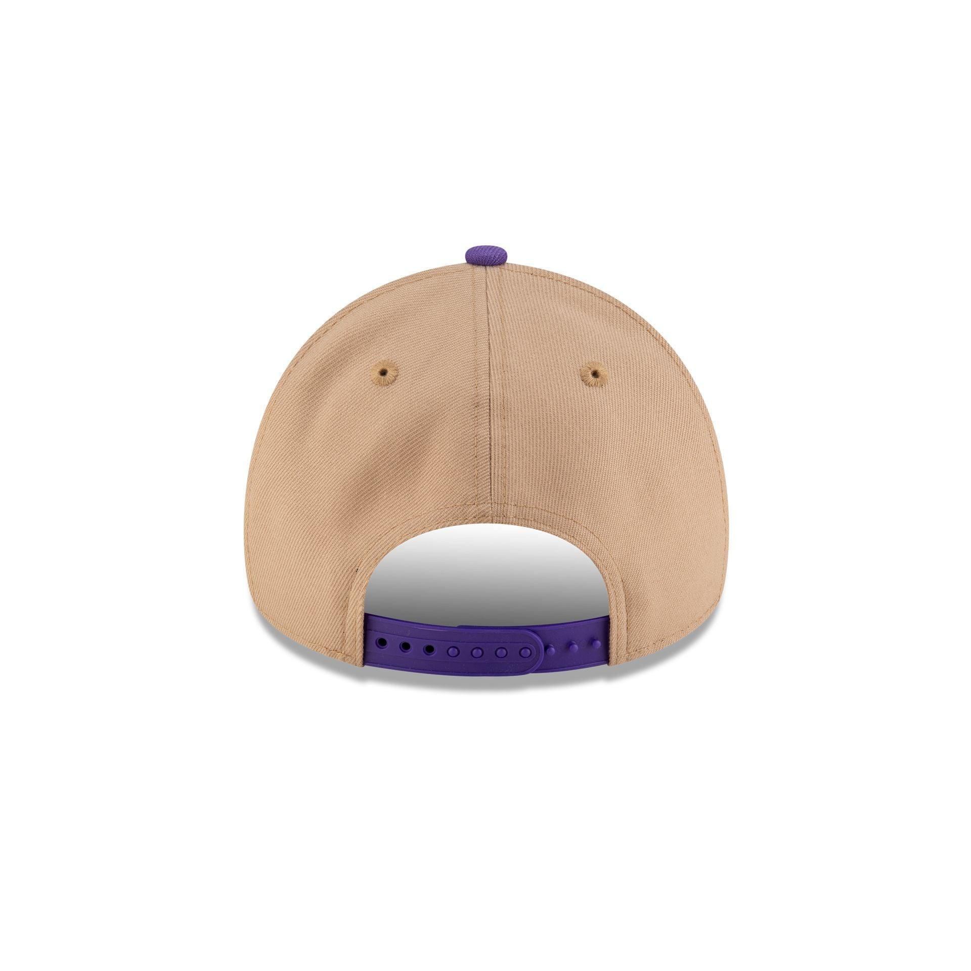 New Era Cap Day of the Dead Purple Rose 9FORTY A-Frame Snapback Hat Male Product Image